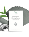 Charcoal Oil Control Blotting Papers – Max Absorbency Oil Control Paper for T-Zone & Face – Clean, Clear, Matte Skin