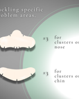The Pimple Patch + 6 Nose & Chin Hydrocolloid Blemish Patches - Absorbs & Protects