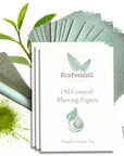GENTLE, YET ABSORBENT - With the added benefit of antioxidants and anti-inflammatory properties, our green tea-infused pure hemp & softwood pulp papers are soft and kind to sensitive skin. Perfect for acne-prone complexions.