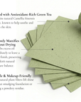 Green Tea Oil Control Blotting Sheets – Natural, Plastic-Free Paper for Refreshing Sebum & Shine Control – Matte Finish