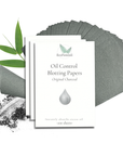 Charcoal Oil Control Blotting Papers – Max Absorbency Oil Control Paper for T-Zone & Face – Clean, Clear, Matte Skin