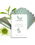 Green tea oil control sheets EFFECTIVE ON-THE-GO OIL CONTROL - For instant excess facial oil removal, absorbing grease, oil and sweat from your nose, chin, forehead and cheeks. Control shine for a refreshed, matte complexion.